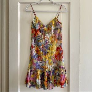 Stella McCartney Floral Print Dress in XS